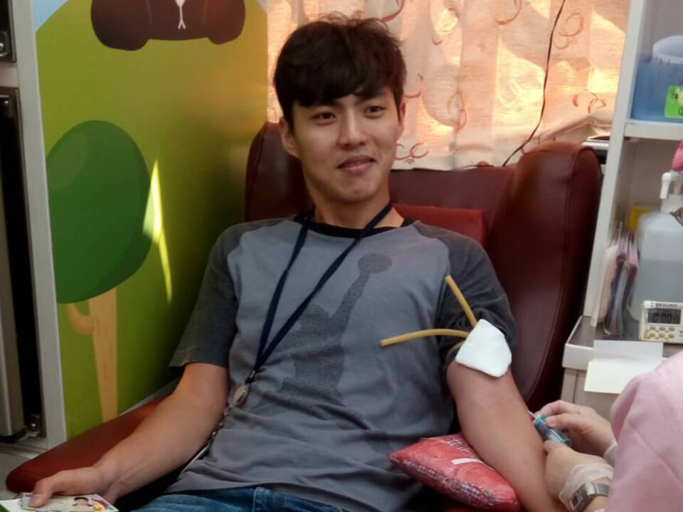 臨廣園區熱血一夏，雷科同仁熱心捐血