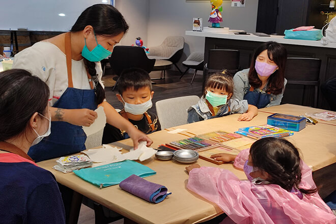 藝術繪永續 雷科與中山辦親子共創工作坊