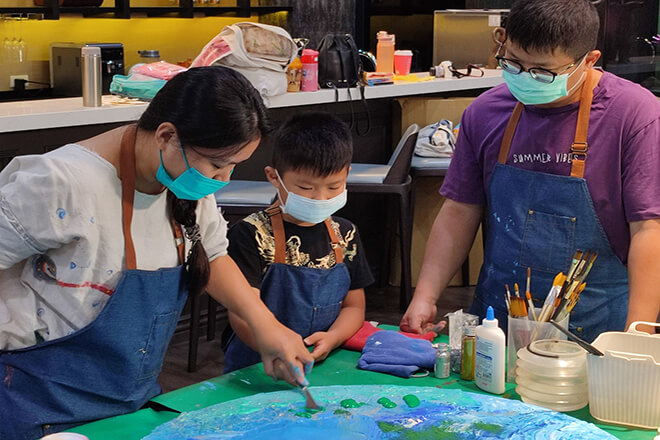 藝術繪永續 雷科與中山辦親子共創工作坊