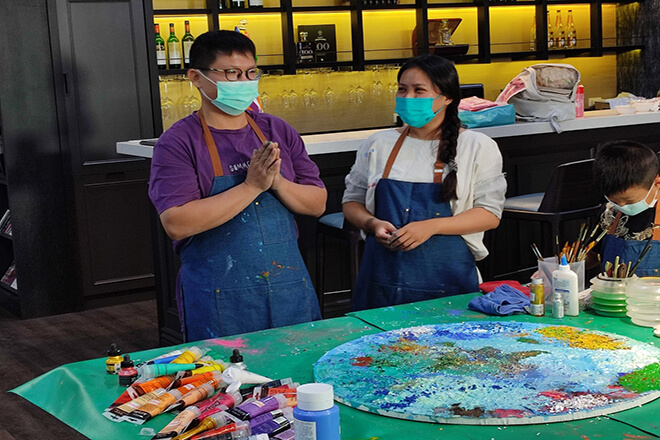 藝術繪永續 雷科與中山辦親子共創工作坊