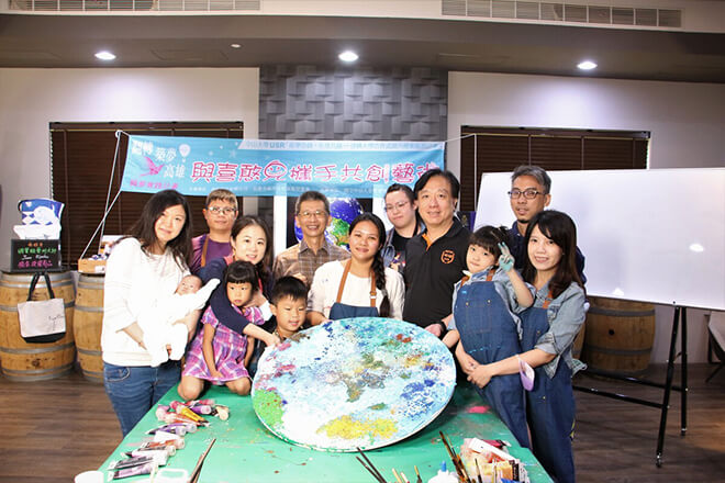 藝術繪永續 雷科與中山辦親子共創工作坊