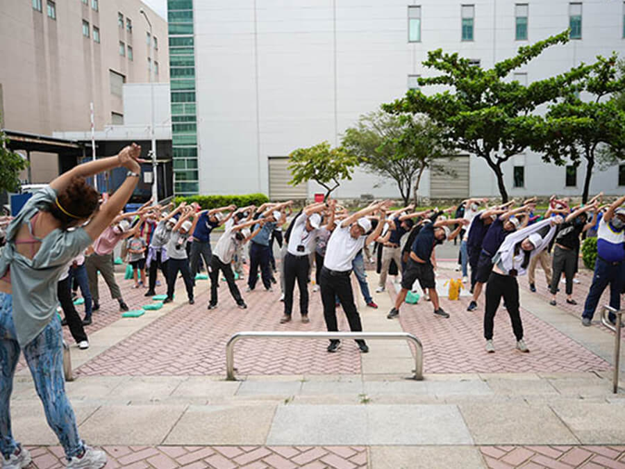 雷科響應經濟部產業園區管理局高屏分局113年百人健走暨樂活闖關活動