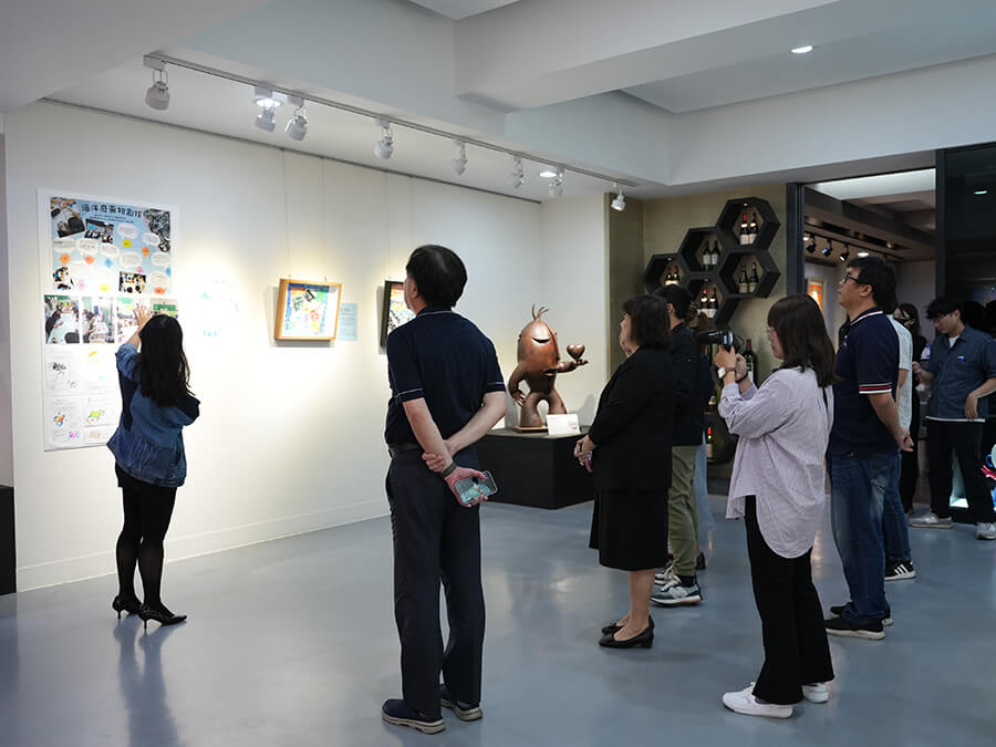 海廢再生藝術實踐成果展在雷科