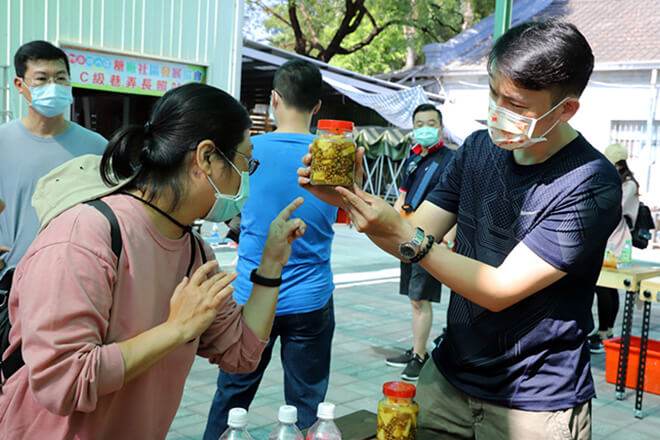 雷科公司與中山大學 共譜旗山田園秋收樂章。 雷科公司與中山大學 共譜旗山田園秋收樂章。