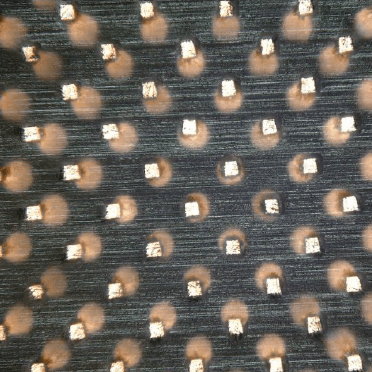 After Processing - Central Area Probe Cleaning Excellent. Substrate Undamaged